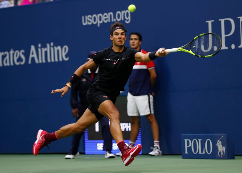 Rafa Nadal ha vinto il 16 Slam, il 74 torneo in carriera, il primo su cemento da Doha nel 2014 (Reuters)